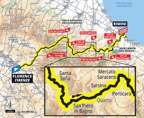 Tour de France 2024: la Grand Départ nei Percorsi del Savio